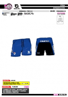 Bermuda PRO 2.3 - Azul 2