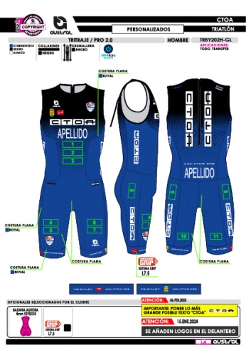 Tritraje PRO 2.0 - Logo Personales -...