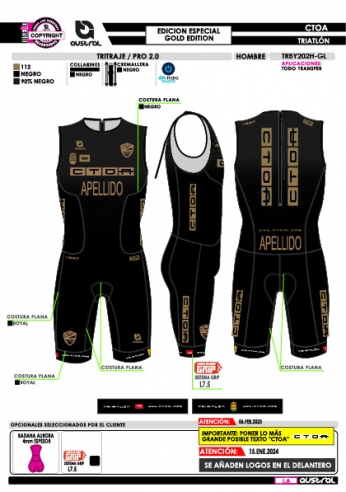 Tritraje PRO 2.0 - Gold Edition