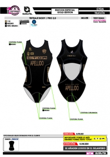 Tritraje Body PRO 2.0 -... 2