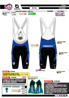 Culotte Corto PRO 3.1 - Royal 2