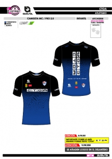 Camiseta MC PRO 2.0 - Negro 2