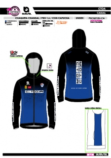 Chaq. Chándal PRO 1.6 - Royal 2