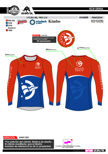 Lycra ML PRO 2.0 - Rojo