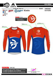 Lycra ML PRO 2.0 - Rojo 2