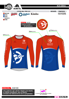 Lycra ML PRO 2.0 - Rojo 2