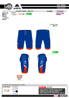 Culote Corto PRO 2.0 - Royal 2