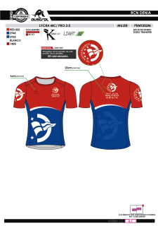 Lycra MC PRO 2.0 - Rojo 2