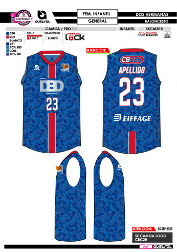 Camisa PRO 1.1 - Infantil Femenino -...