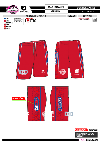 Pantalón PRO 1.1 - Infantil Masculino...