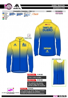 Chaq. Chandal PRO 1.6 - Azul 2