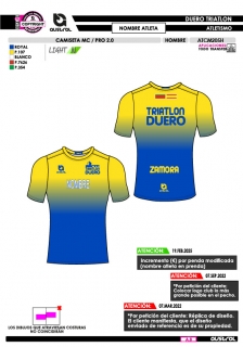 Camiseta MC PRO 2.0 - Azul 2