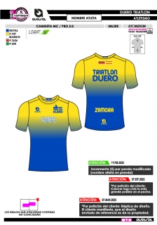 Camiseta MC PRO 2.0 -Azul 2