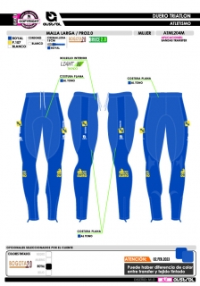 Malla larga PRO 2.0 - Azul 2