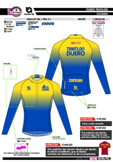 Maillot ML PRO 3.1 - Azul 2