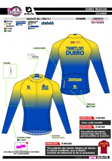 Maillot ML PRO 3.1 - Azul 2