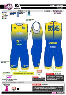 Tritraje PRO 2.0 - Azul 2