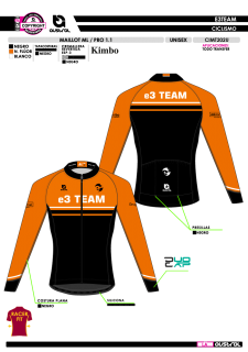 Maillot ML PRO 1.1 - Negro 2