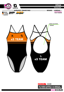 Bañador Tirante Fino - Negro 2