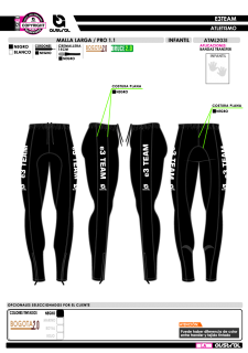 Malla Larga PRO 1.1 - Negro 2