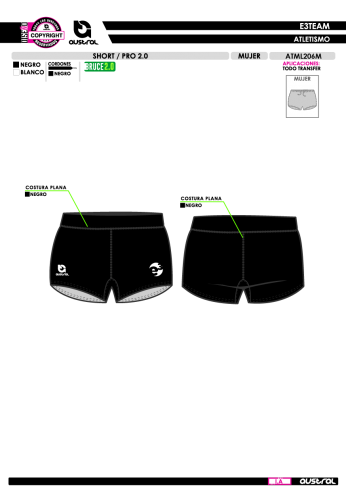 Short PRO 2.0 - Negro