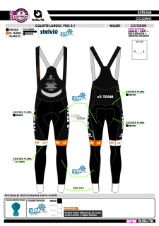 Culotte Largo PRO 3.1 - Negro 2