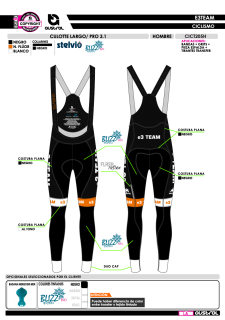 Culotte Largo PRO 3.1 - Negro 2