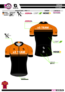 Maillot MC PRO 1.1 - Negro 2