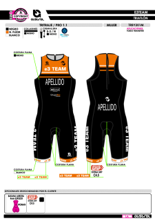 Tritraje PRO 1.1 - Negro 2