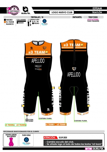 Tritraje K - Negro
