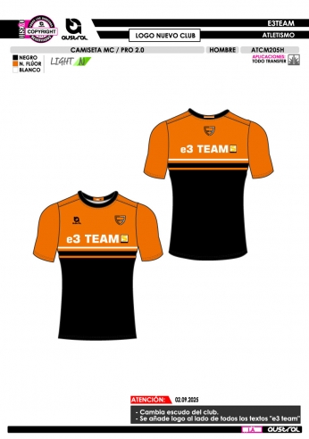 Camiseta MC PRO 2.0 - Negro