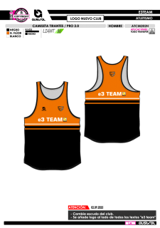 Camiseta Tirantes PRO 2.0 -... 2
