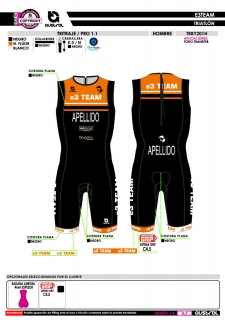 Tritraje PRO 1.1 - Negro 2