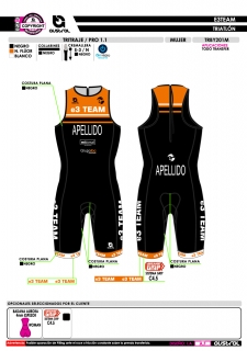 Tritraje PRO 1.1 - Negro 2