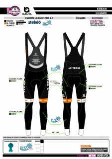 Culotte Largo PRO 3.1 - Negro 2