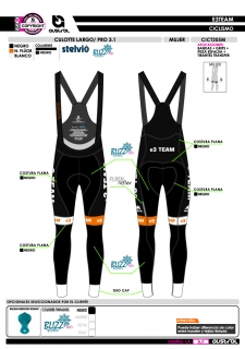 Culotte Largo PRO 3.1 - Negro 2