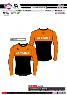 Camiseta ML PRO 1.1 - Negro 2