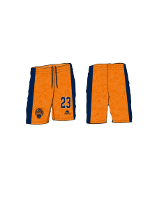 Pantalón corto PRO 1.1 - naranja - edición liminatada retro