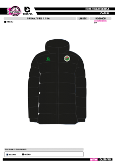 Parka PRO 1.1 IM - Negro 2