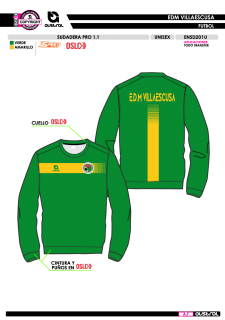 Sudadera PRO 1.1 - Verde 2