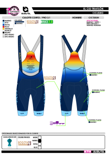 Culotte Corto PRO 3.1 - Marino 2