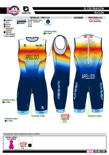 Tritraje PRO 2.0 - Marino 2