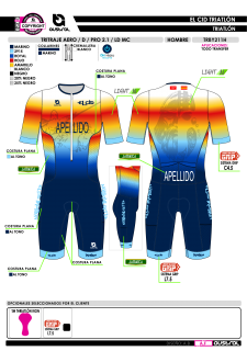 Tritraje AERO D PRO 2.1 LD... 2