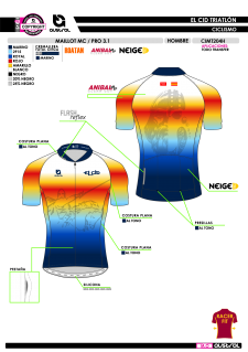 Maillot MC PRO 3.1 - Marino 2