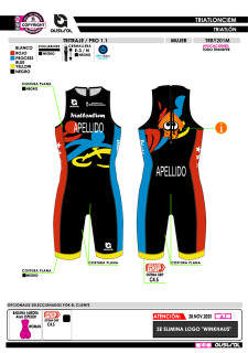 Tritraje PRO 1.1 - Negro 2