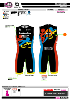 Tritraje PRO 1.1 - Negro 2