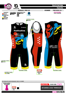 Tritraje PRO 2.0 - Negro 2