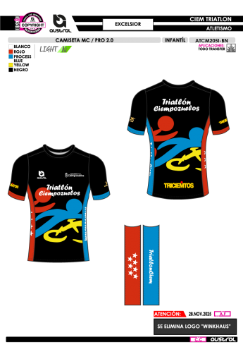 Camiseta MC PRO 2.0 - Negro