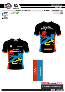 Camiseta MC PRO 2.0 - Negro 2