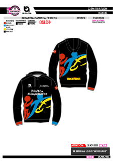 Sudadera Capucha PRO 2.3 -... 2